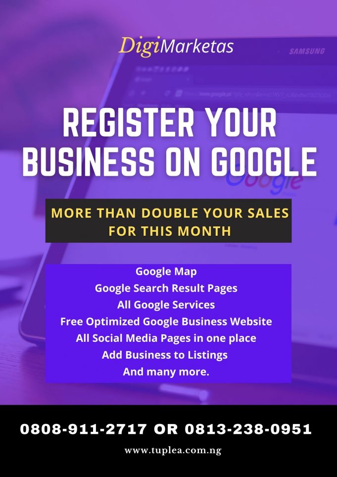 Google Business registration with digimarketas