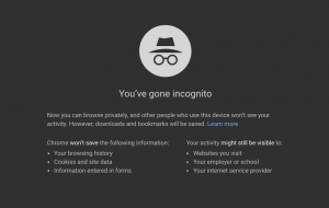 browser incognito mode